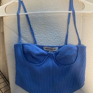 Urban Outfitters Light Blue Knit Top